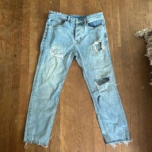 Ksubi Ripped Jeans w/ small designs